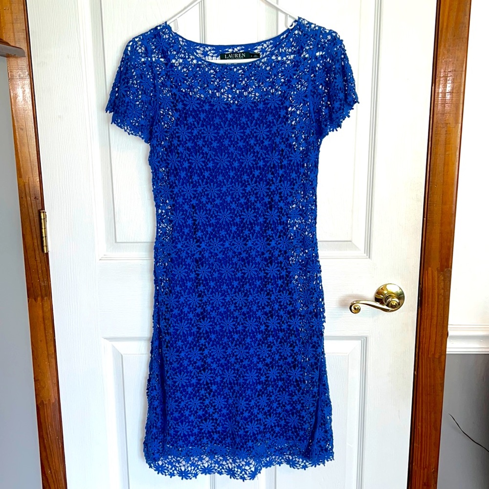 Lauren by Ralph Lauren crochet dress